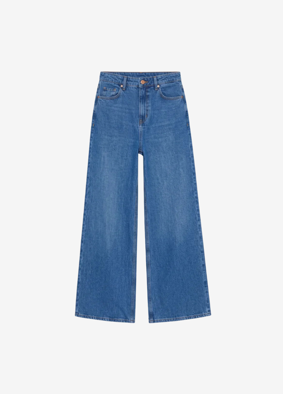 High Waisted Wide Leg Jeans