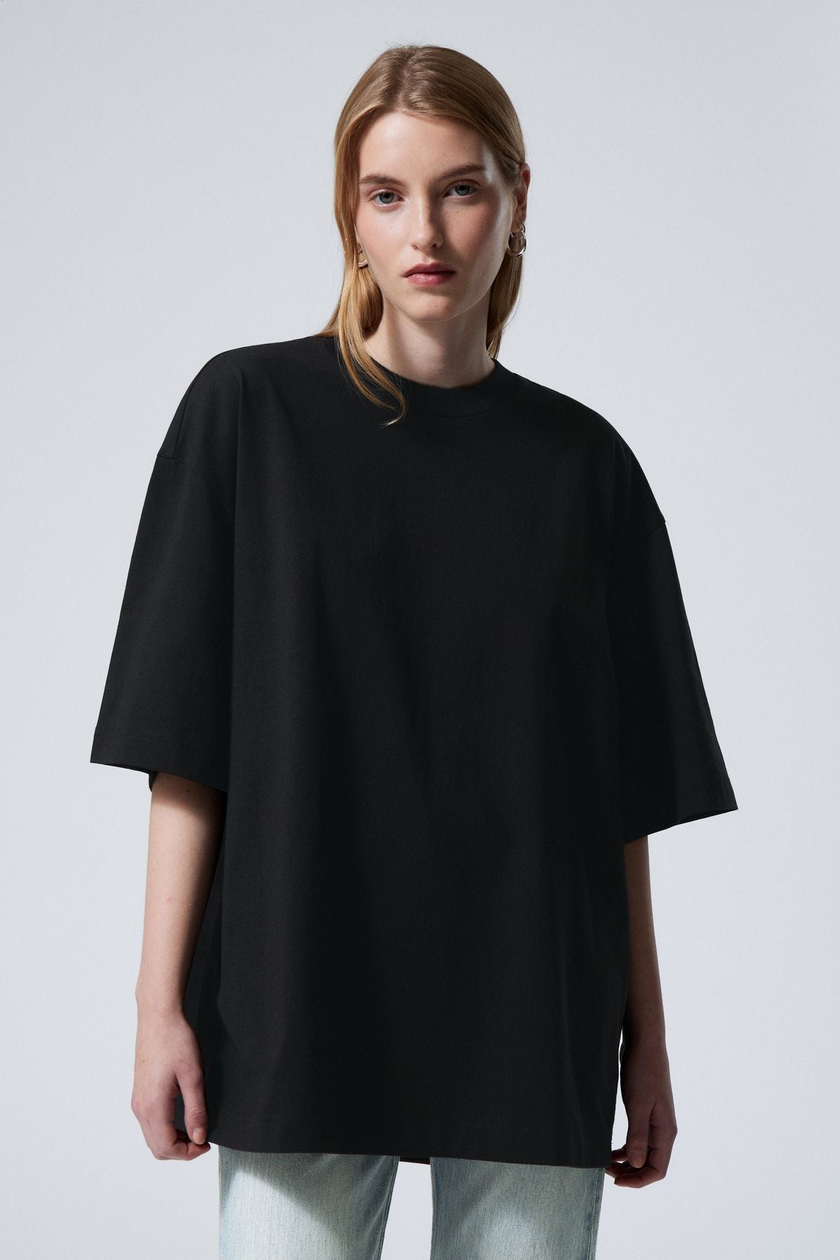 Basic Oversized Tee - Black