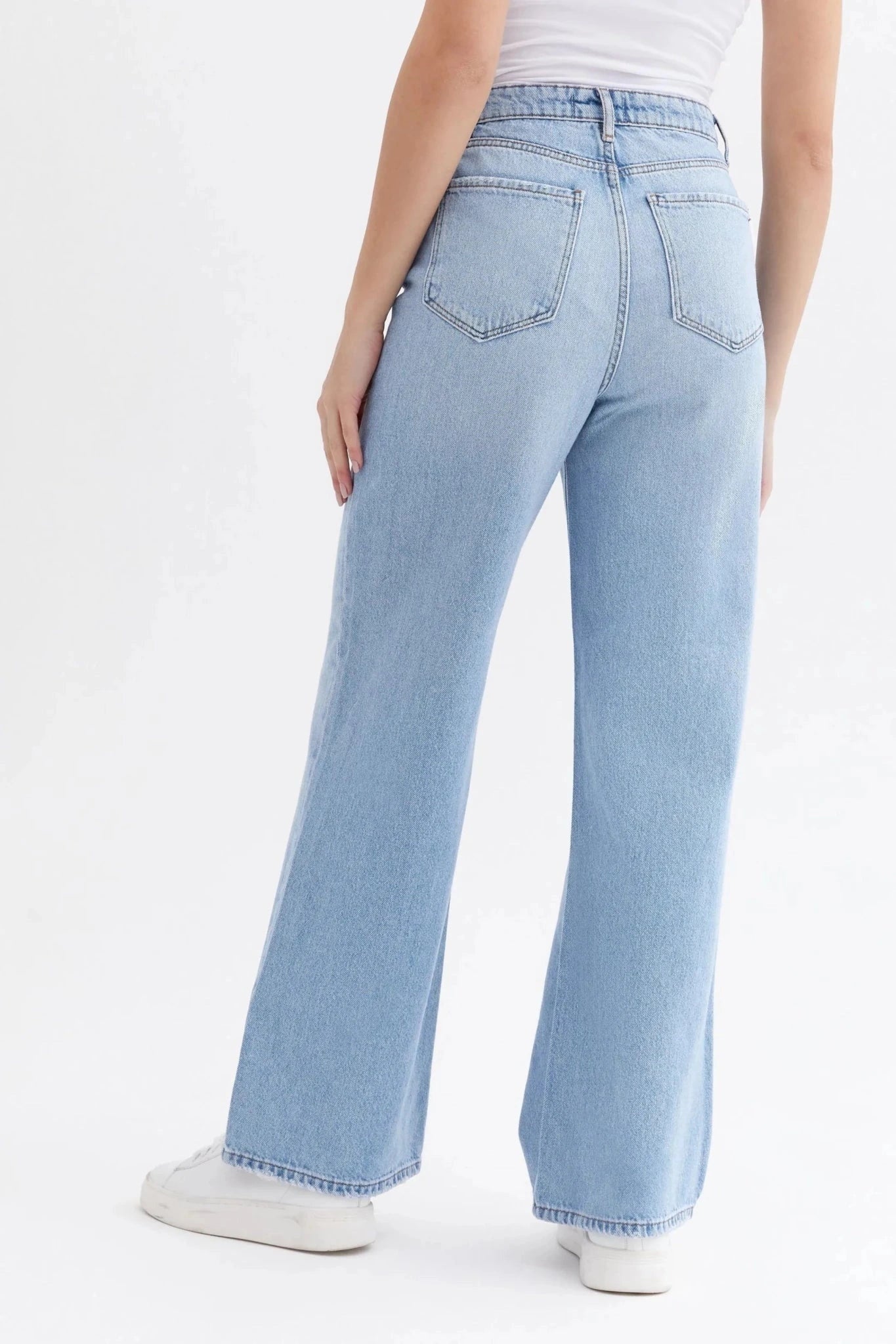Tally Weijl High Waisted Wide Leg Jeans