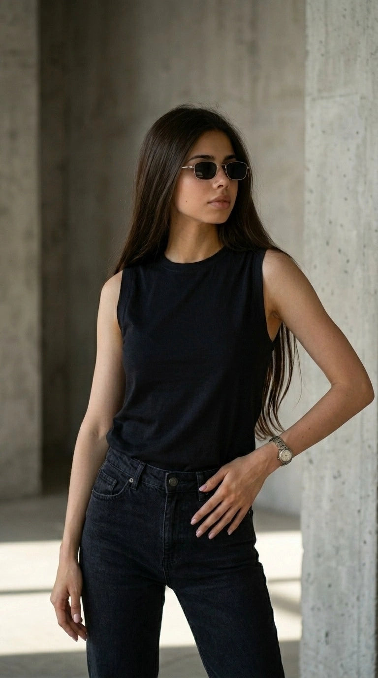 Essential Tank Top | Black