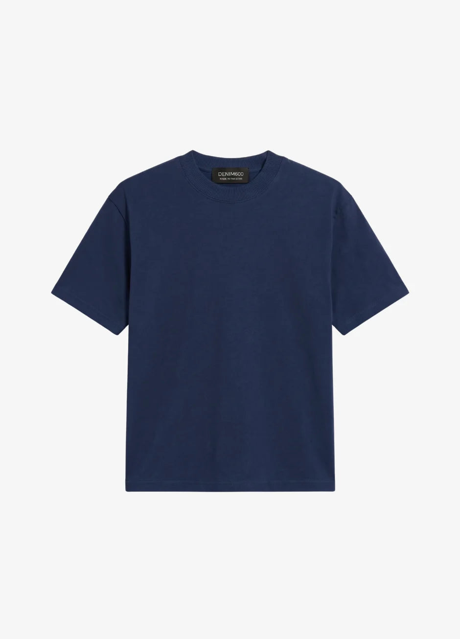 Basic Oversized Tee - Navy Blue