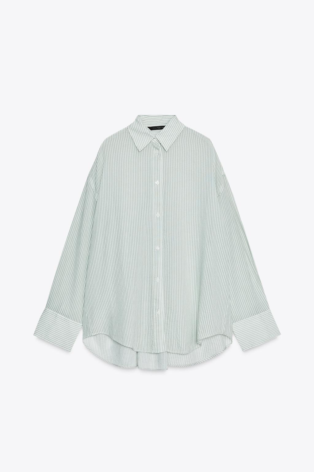 D600 Oversized Stripe Shirt