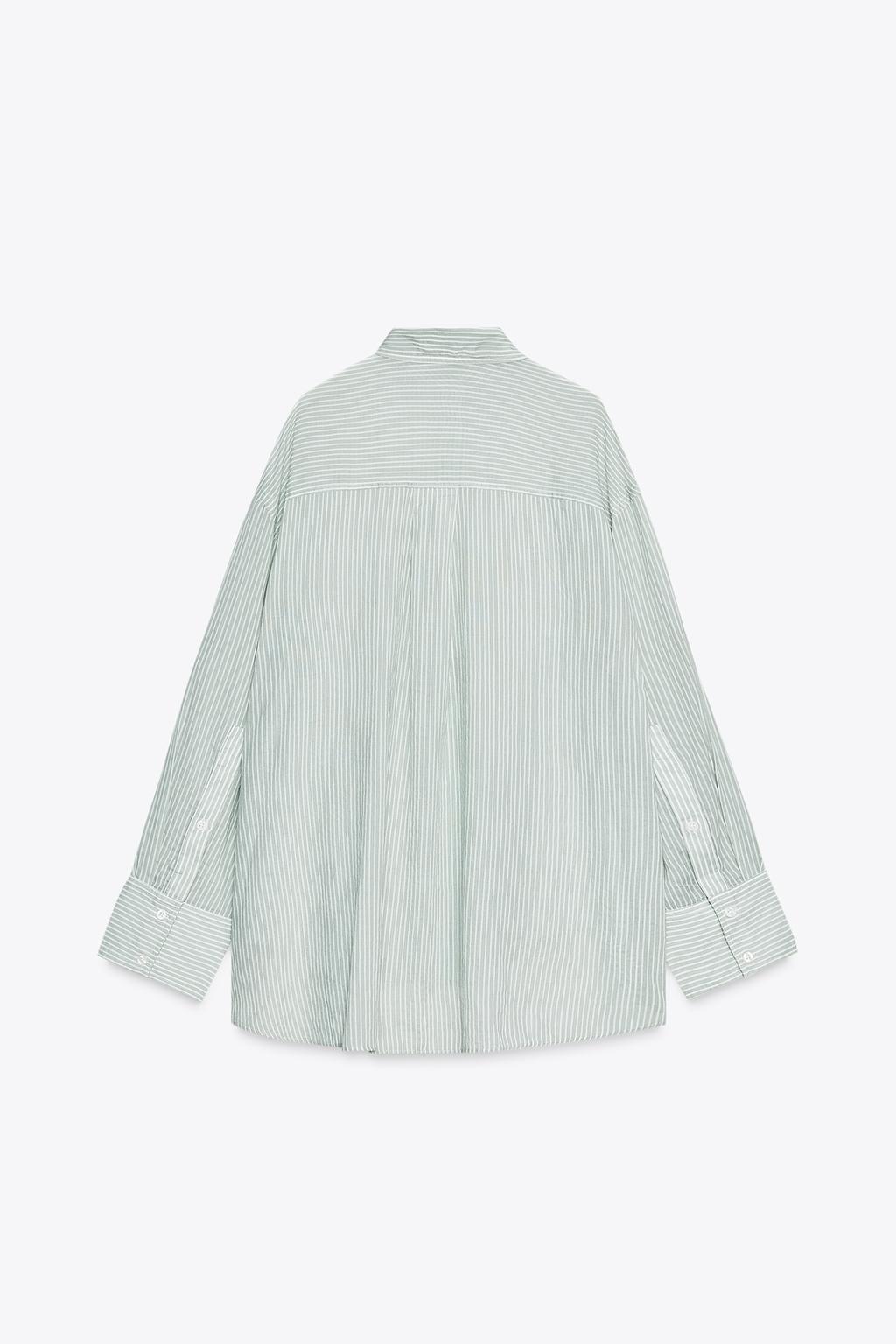 D600 Oversized Stripe Shirt