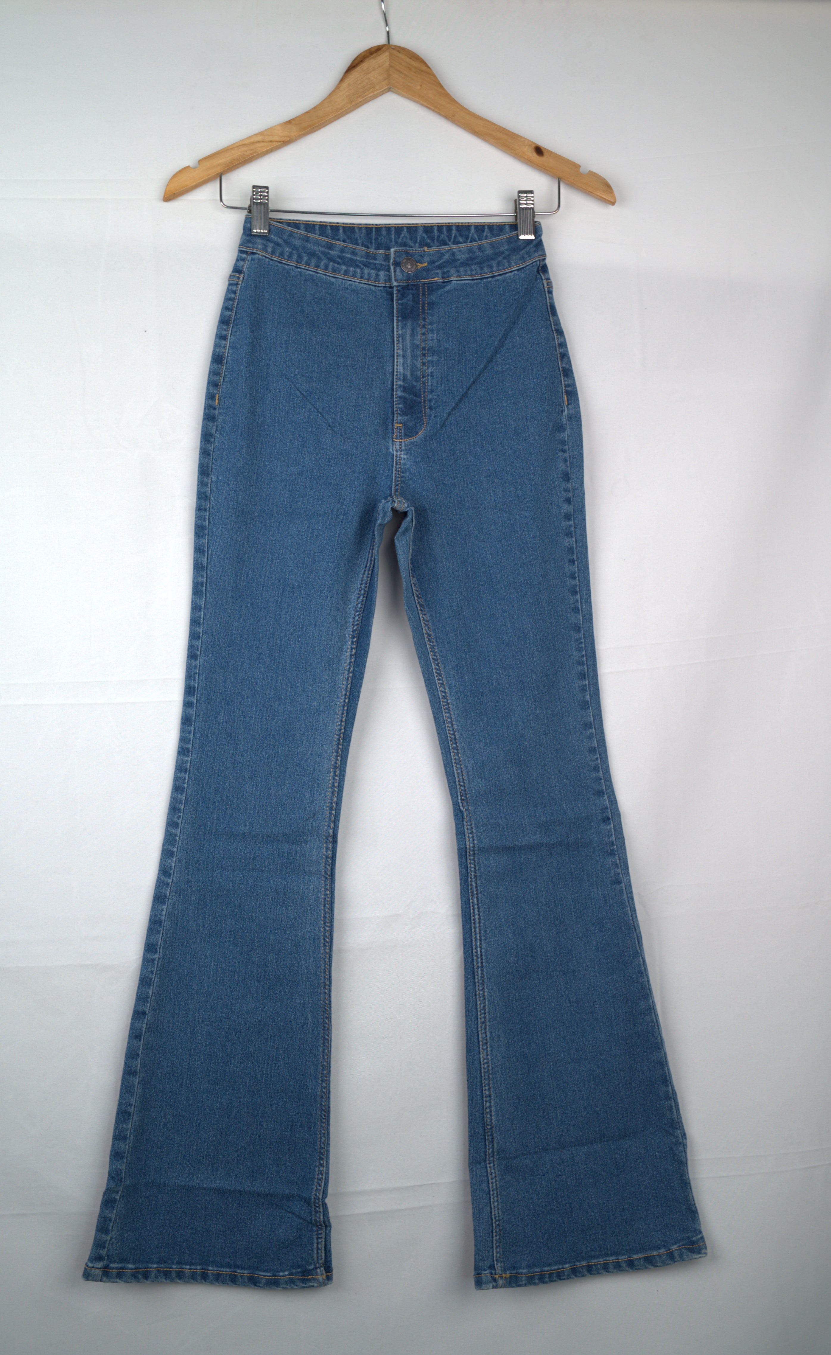 Flared High Waisted Jeans