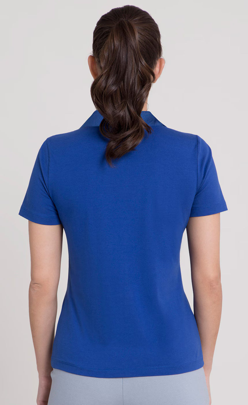D600 Essential Summer Polo – Royal Blue