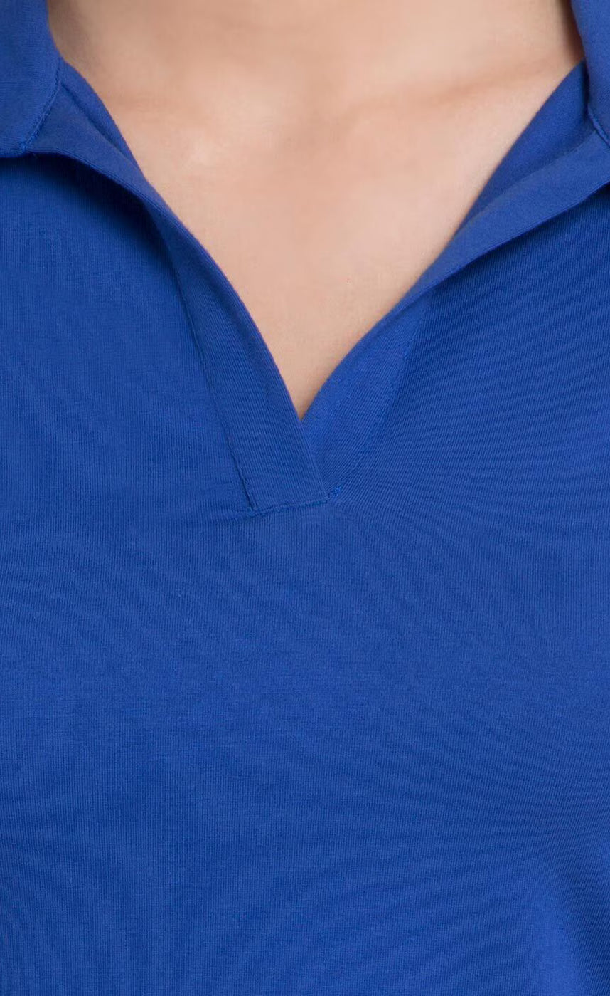 D600 Essential Summer Polo – Royal Blue