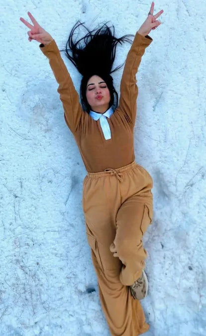 ZARA LIGHT WEIGHT HIGH WAISTED CARGO SWEATPANT