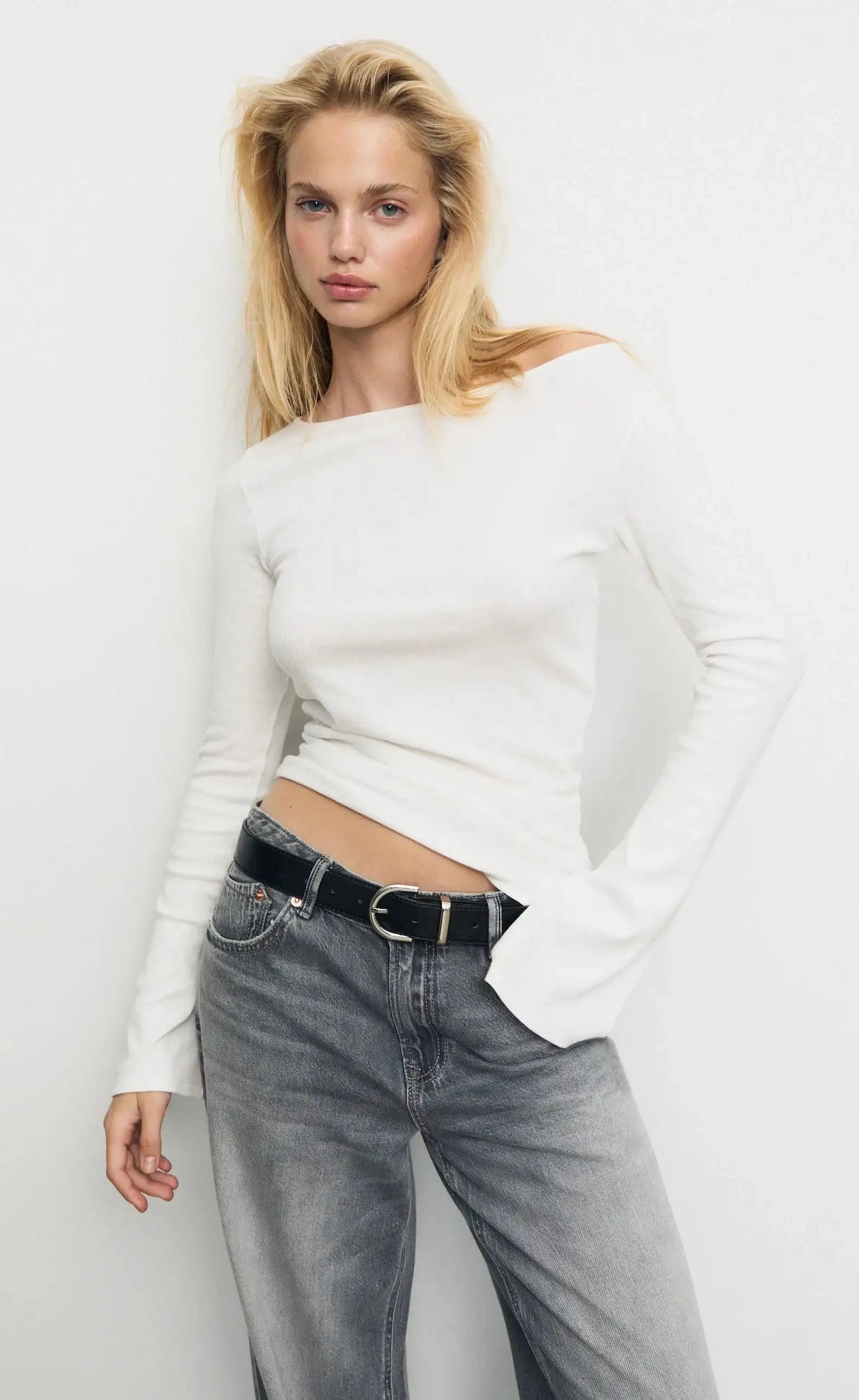 Bell Sleeve T-Shirt - Off White