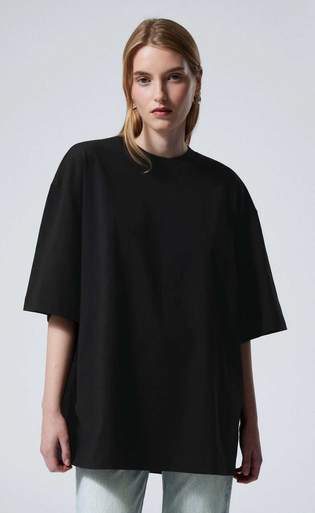 Basic Oversized Tee - Black