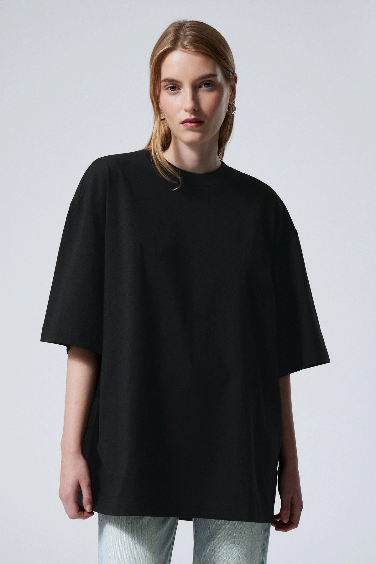 Basic Oversized Tee - Black