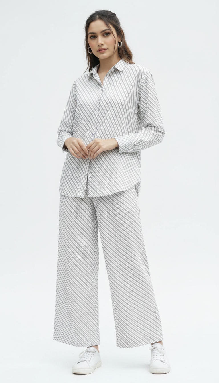 Oversized Textured Co-Ord Set