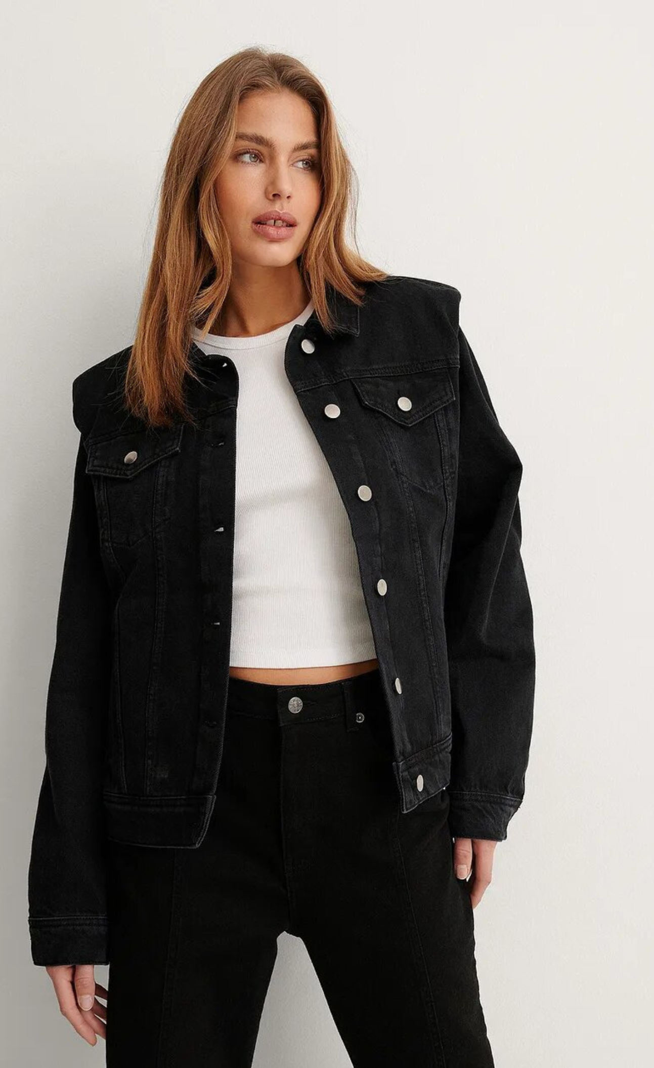 D600 Denim Jacket - Black