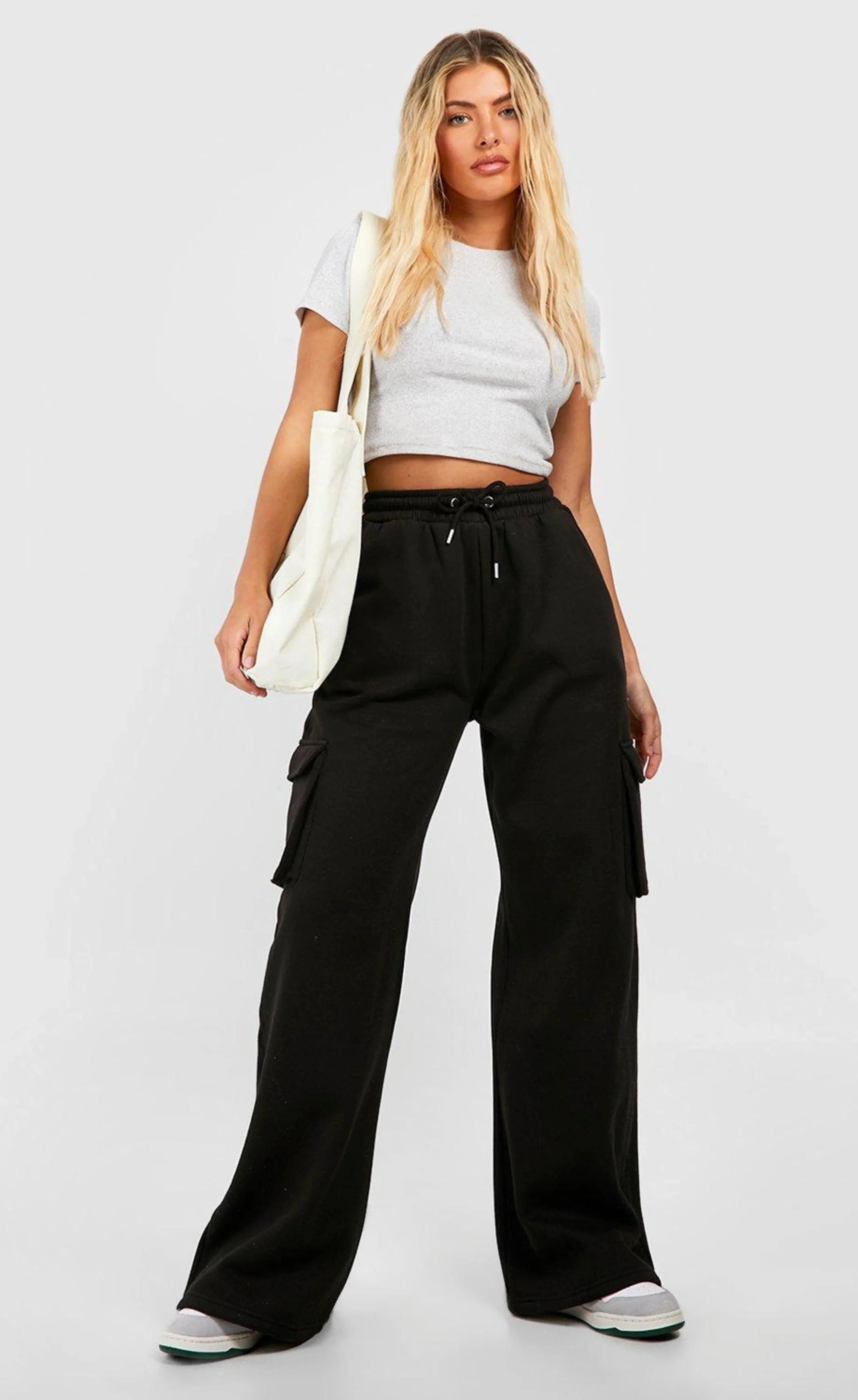 WIDE LEG CARGO JOGGER
