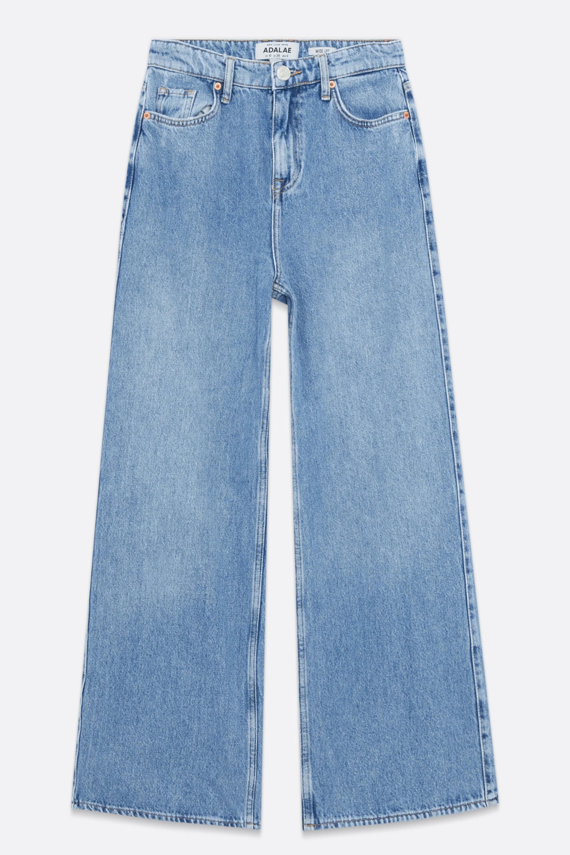 High Waisted Wide Leg Jeans