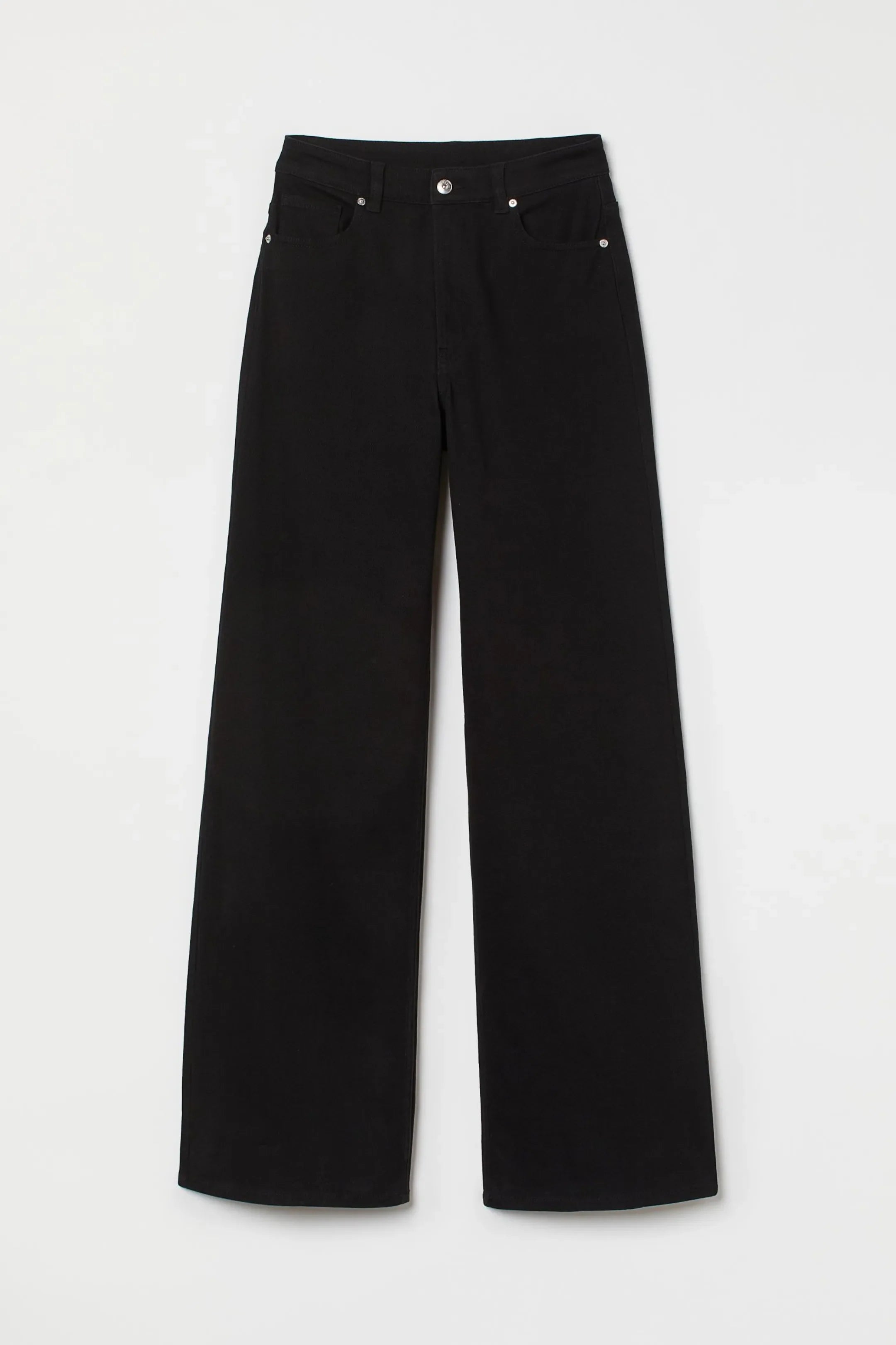 Dr denim pure black wide-leg jeans (MINOR FAULT)