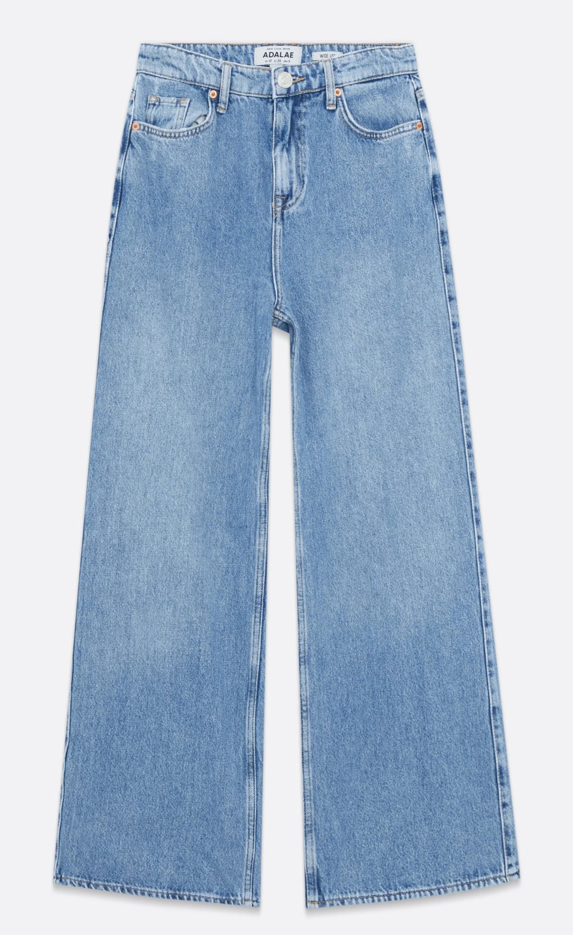High Waisted Wide Leg Jeans (MINOR FAULT)