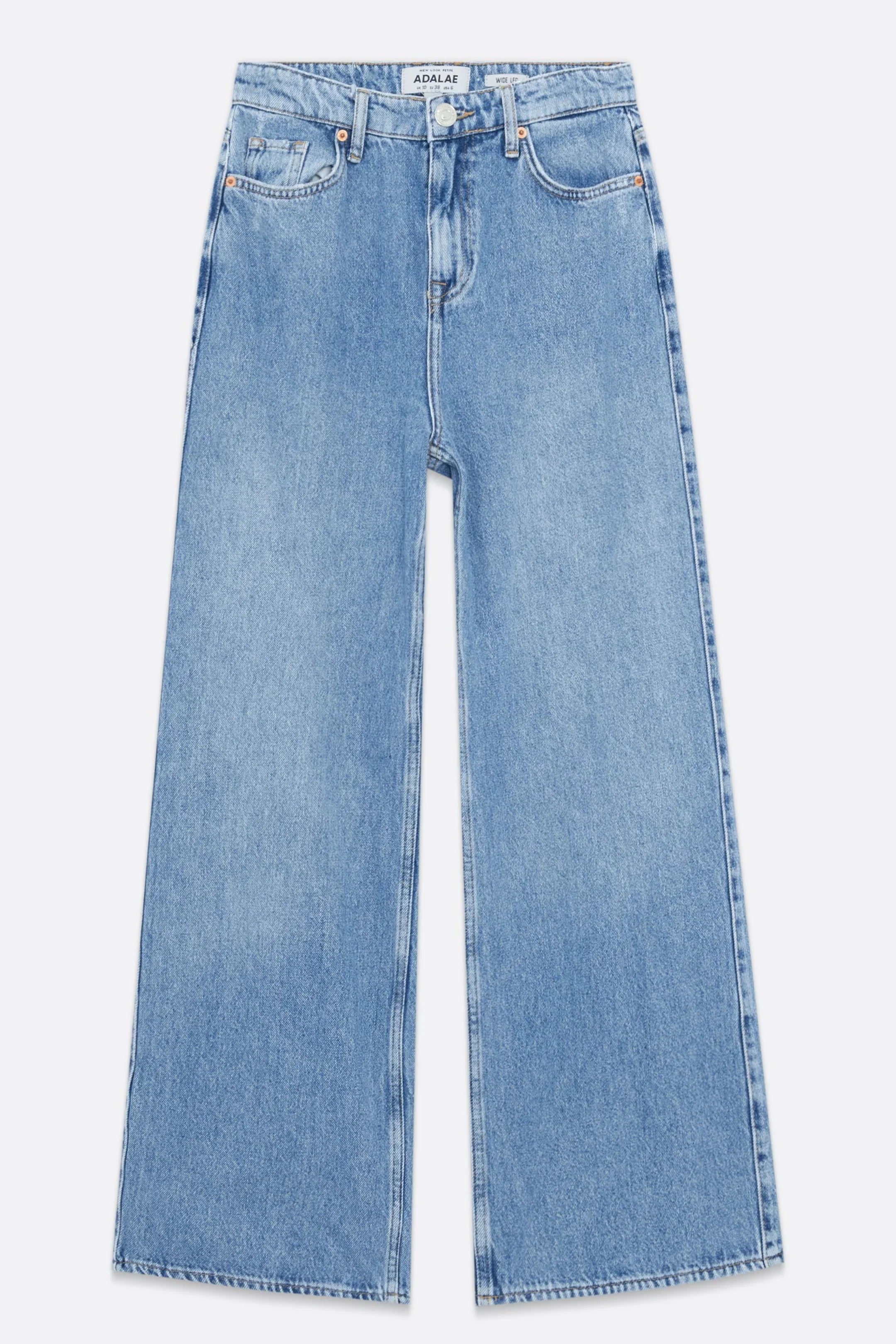 High Waisted Wide Leg Jeans (MINOR FAULT)
