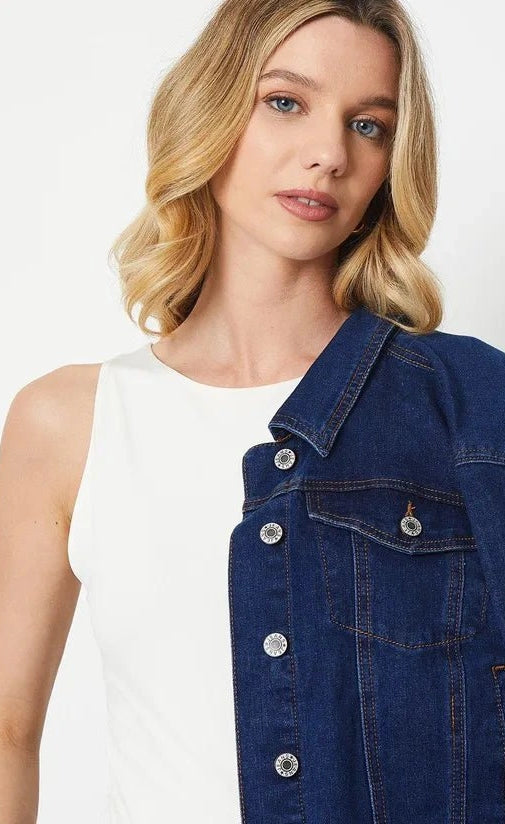 D600 Dark Blue Denim Jacket