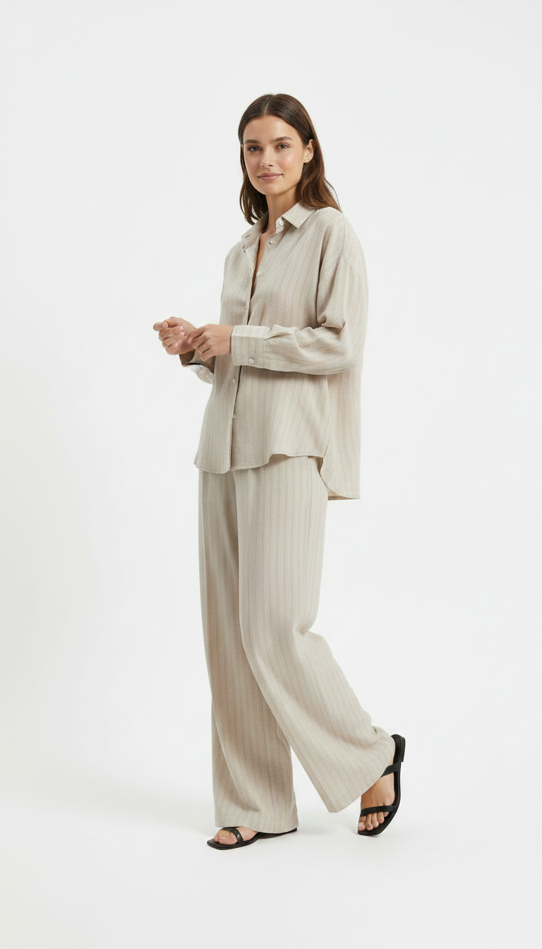 Oversized Textured Co-Ord Set