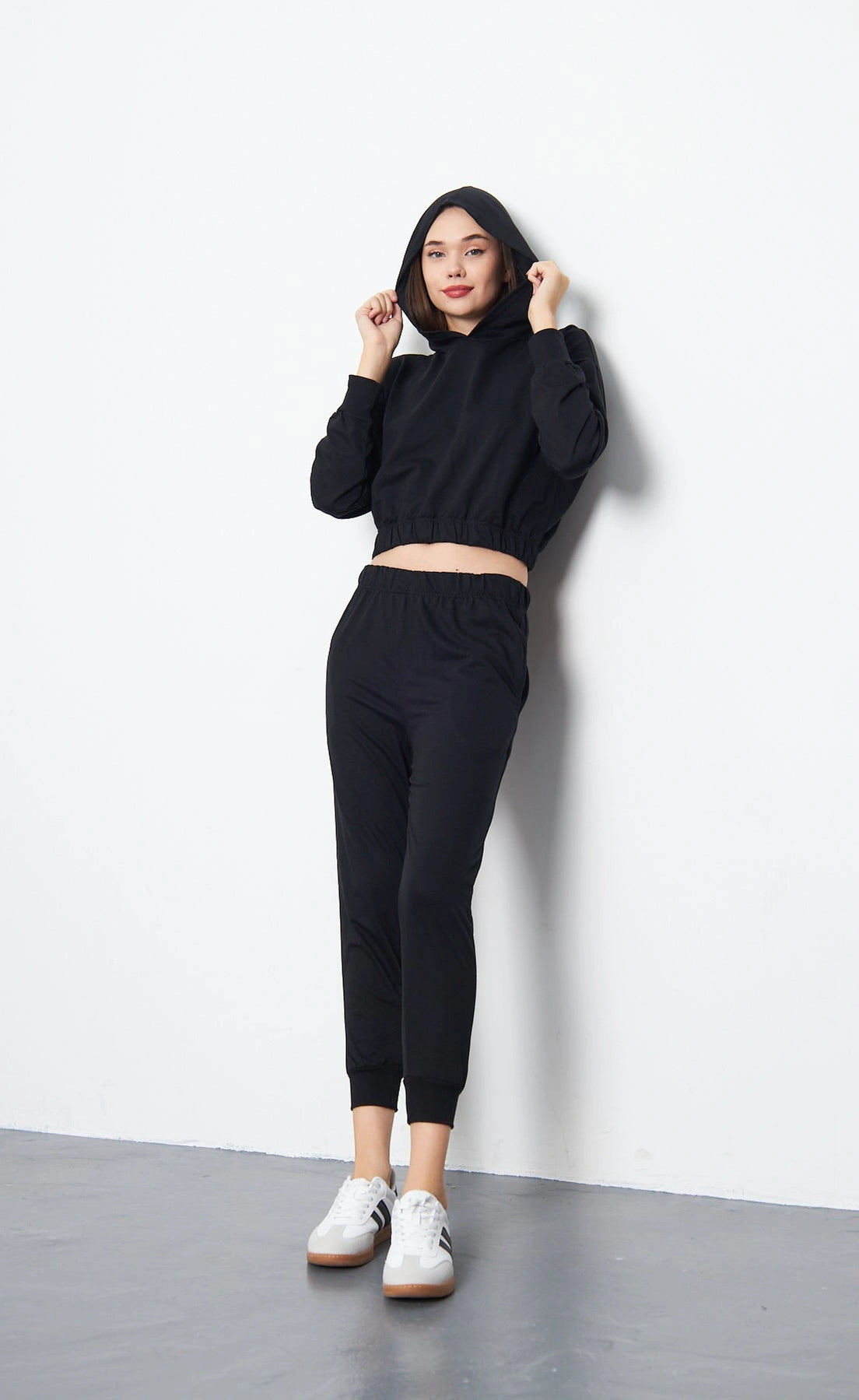 Side Pocket Sweatpant - Black
