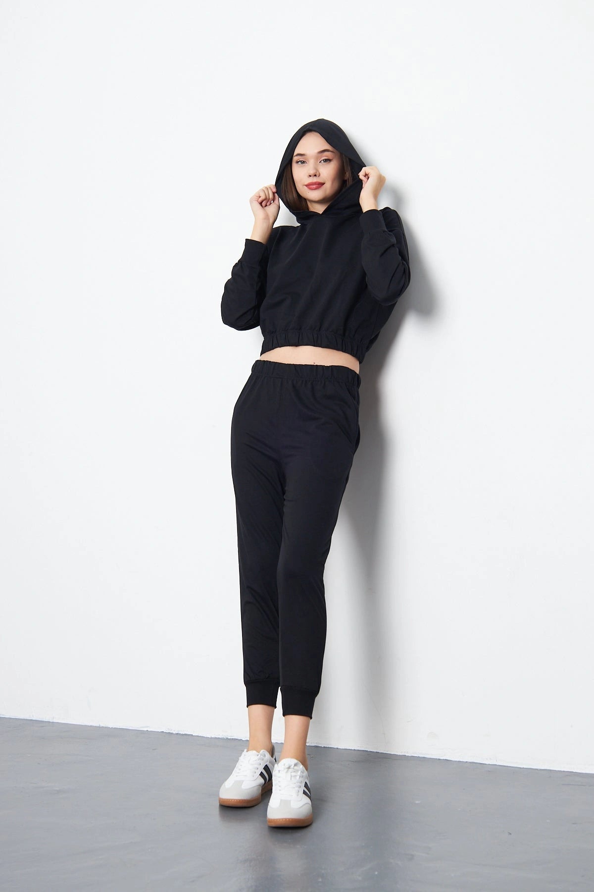 Side Pocket Sweatpant - Black