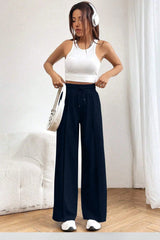 Wide Leg High-Waist Sweatpant