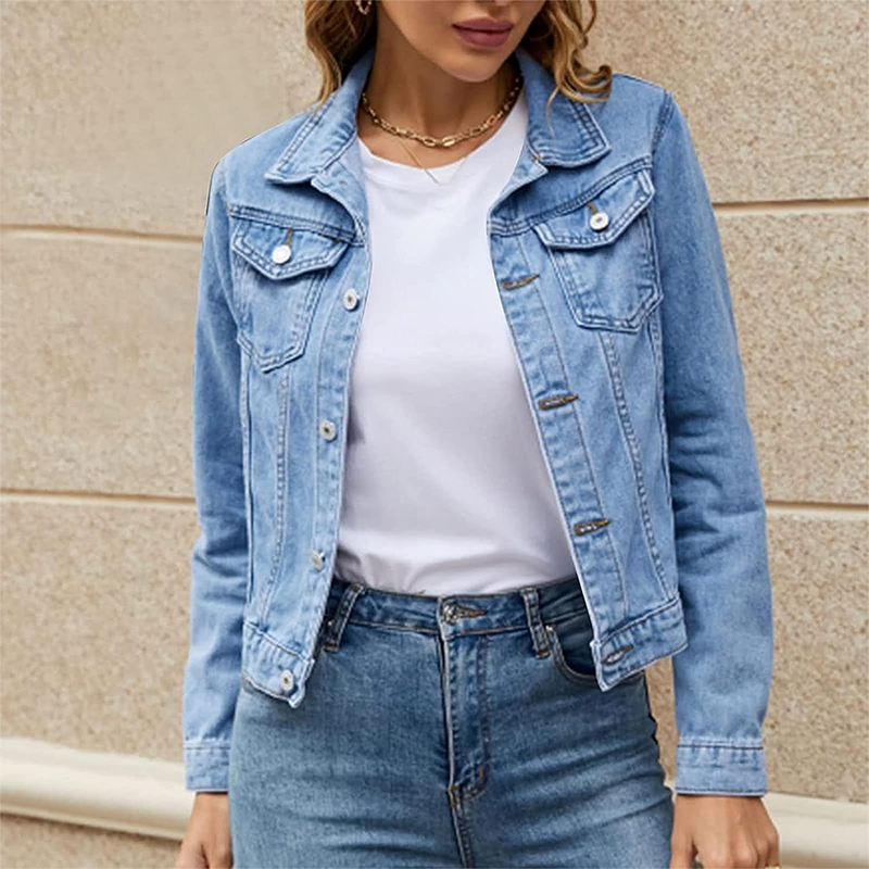 HM BLUE DENIM JACKET