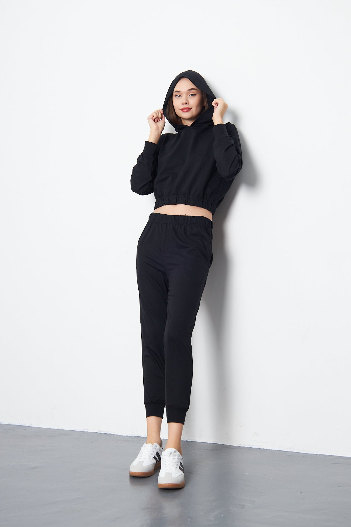 Side Pocket Sweatpant - Black