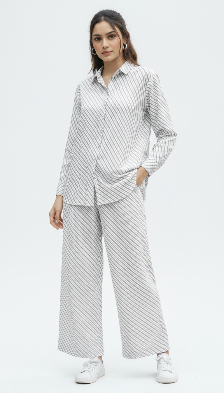 Oversized Textured Co-Ord Set