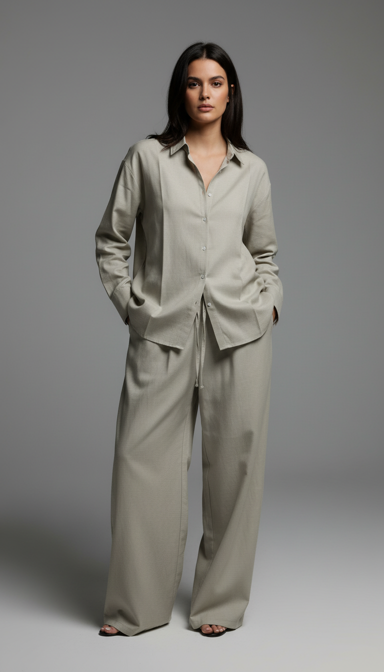 Oversized Textured Co-Ord Set