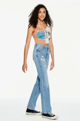 High-Rise Flare Jean