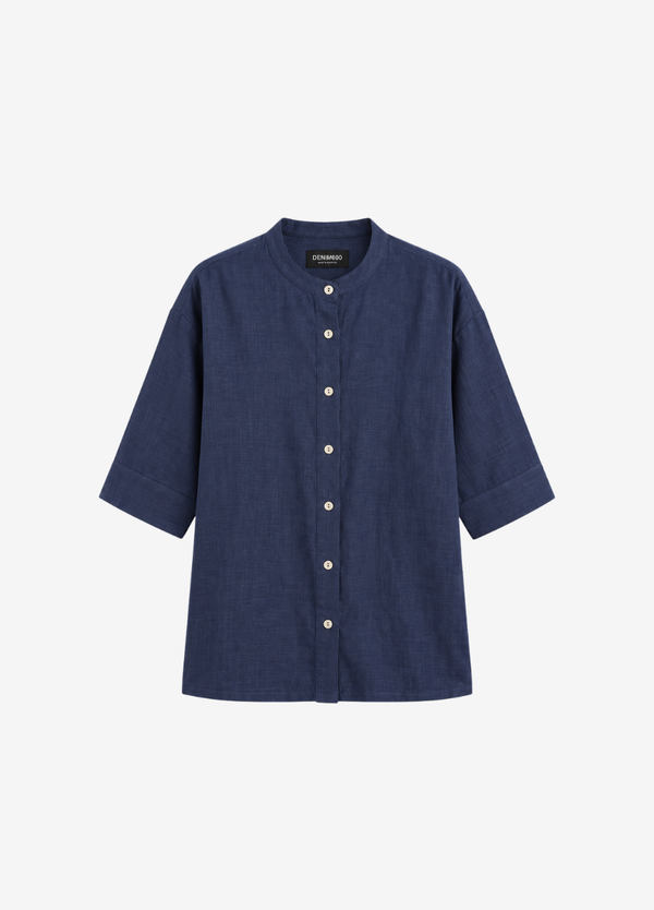OVERSIZED BUTTON-UP SHIRT