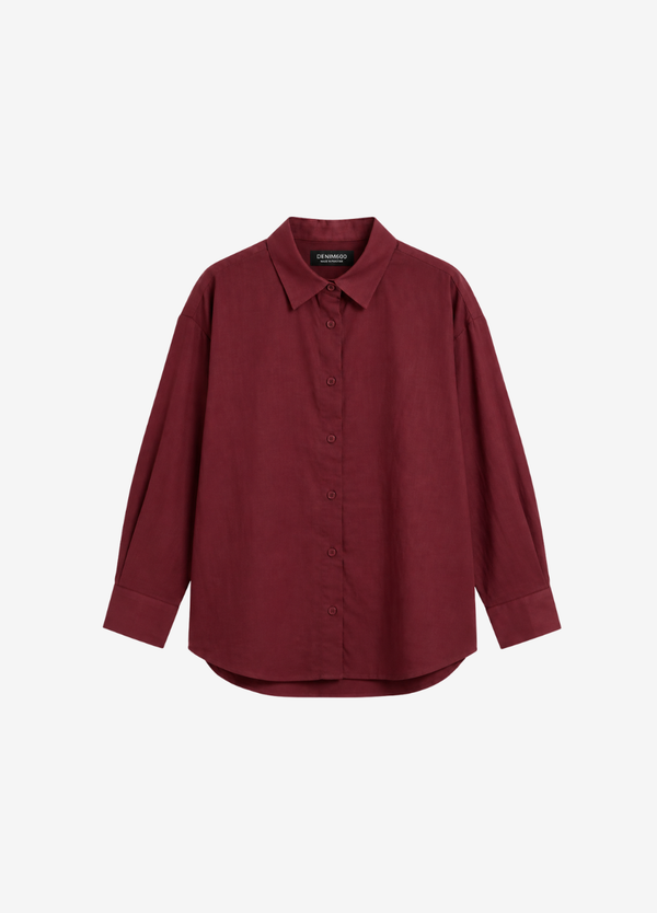 OVERSIZED BUTTON-UP SHIRT
