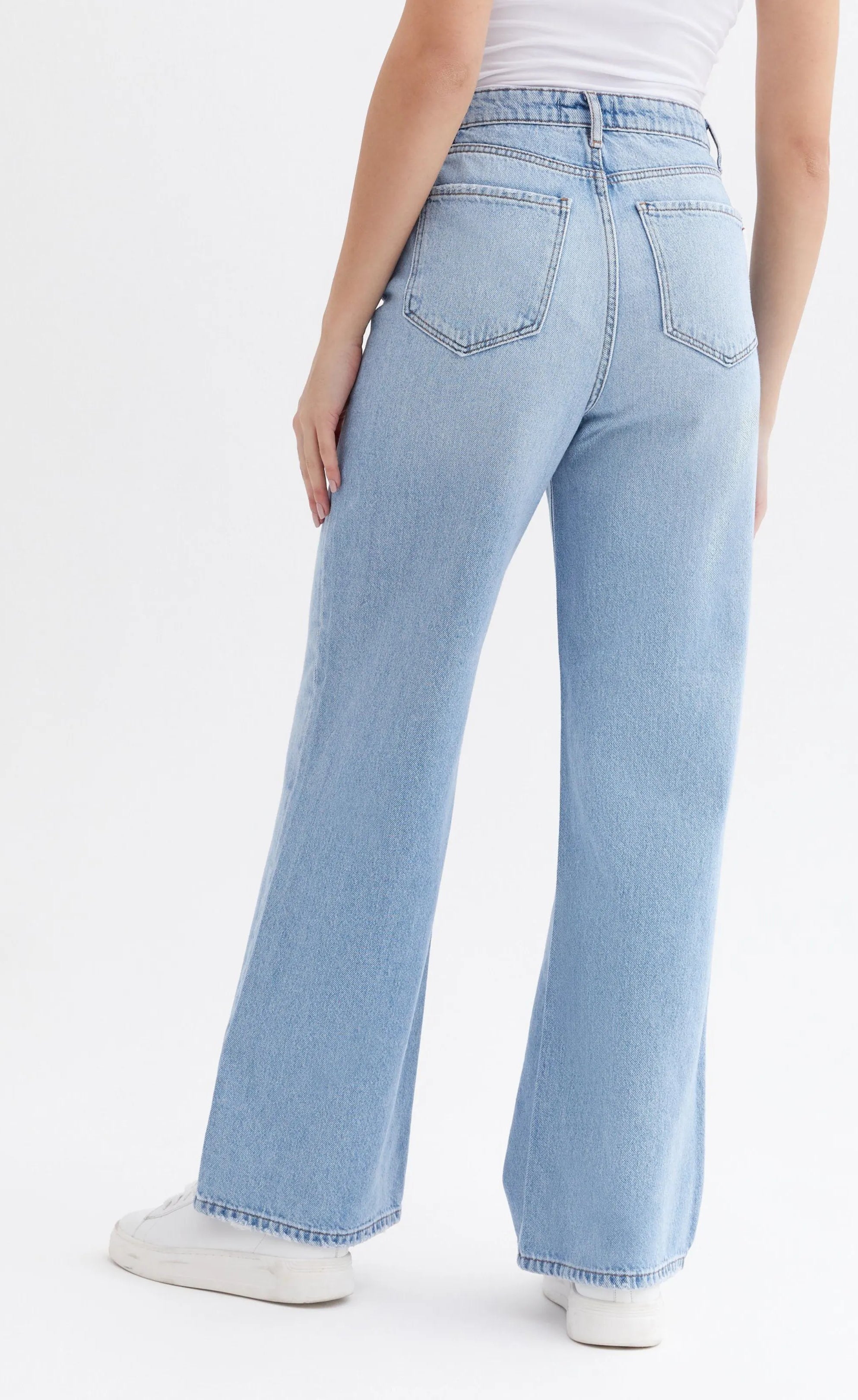Tally Weijl High Waisted Wide Leg Jeans (MINOR FAULT)