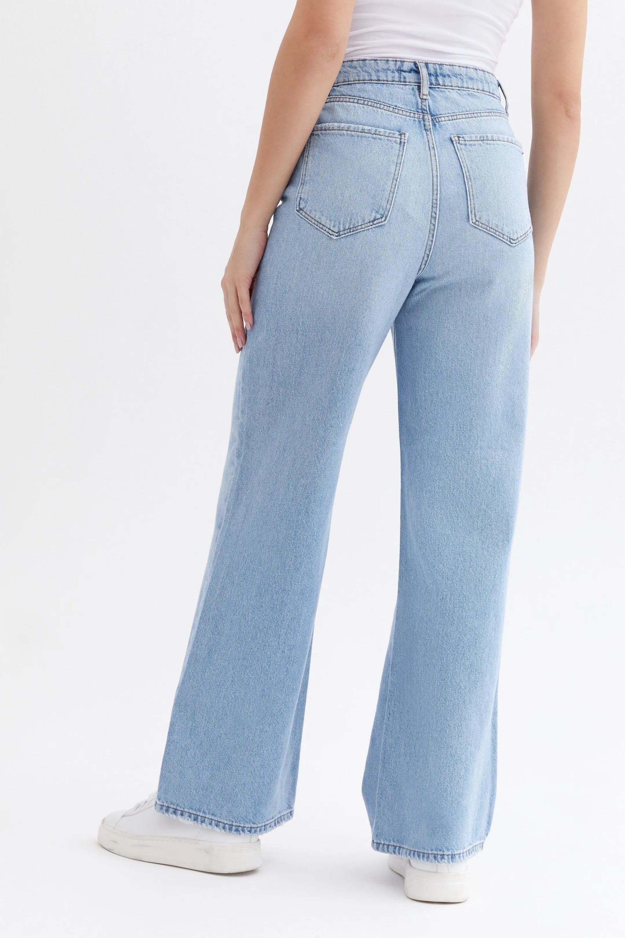 Tally Weijl High Waisted Wide Leg Jeans (MINOR FAULT)