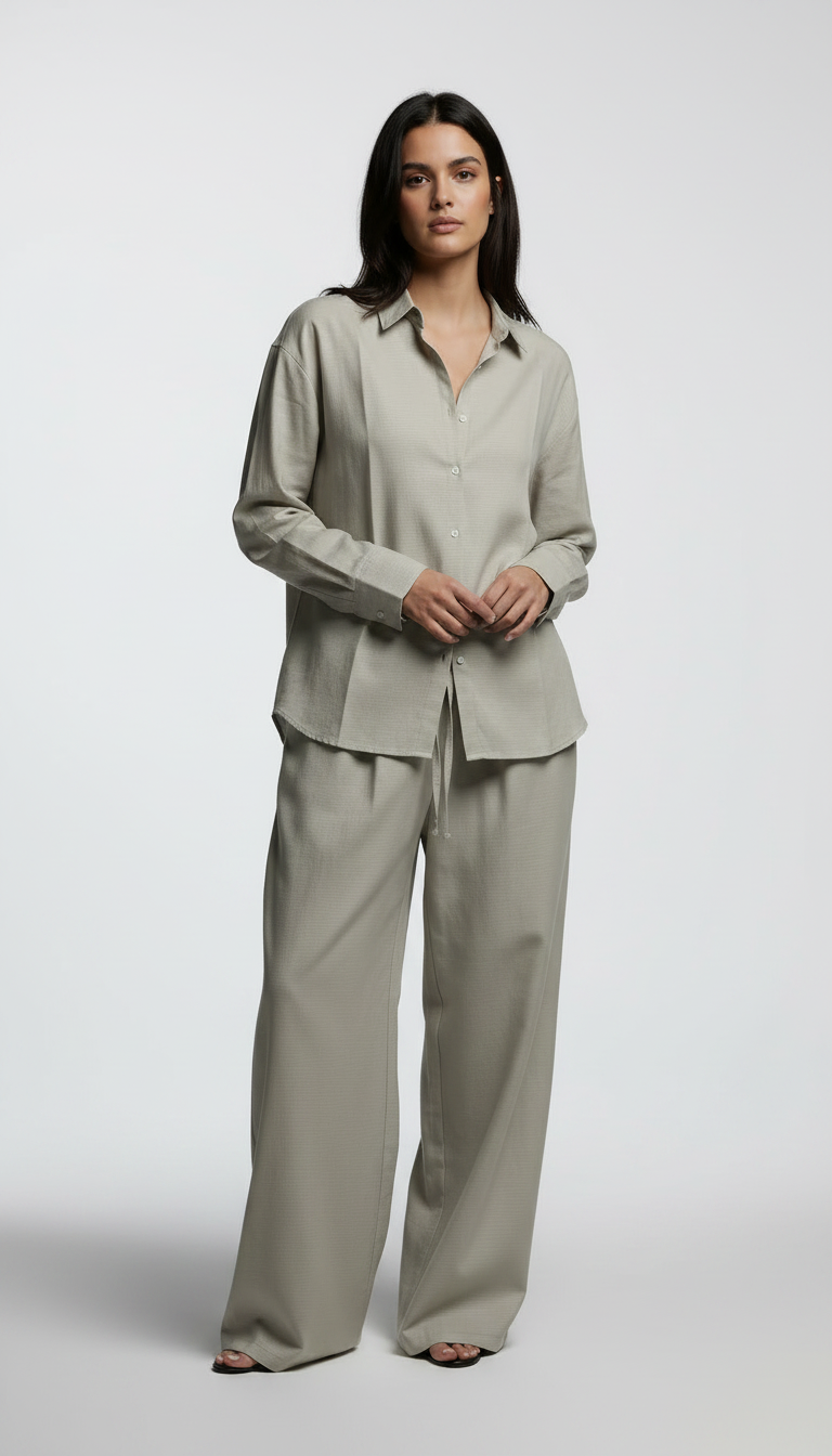 Oversized Textured Co-Ord Set