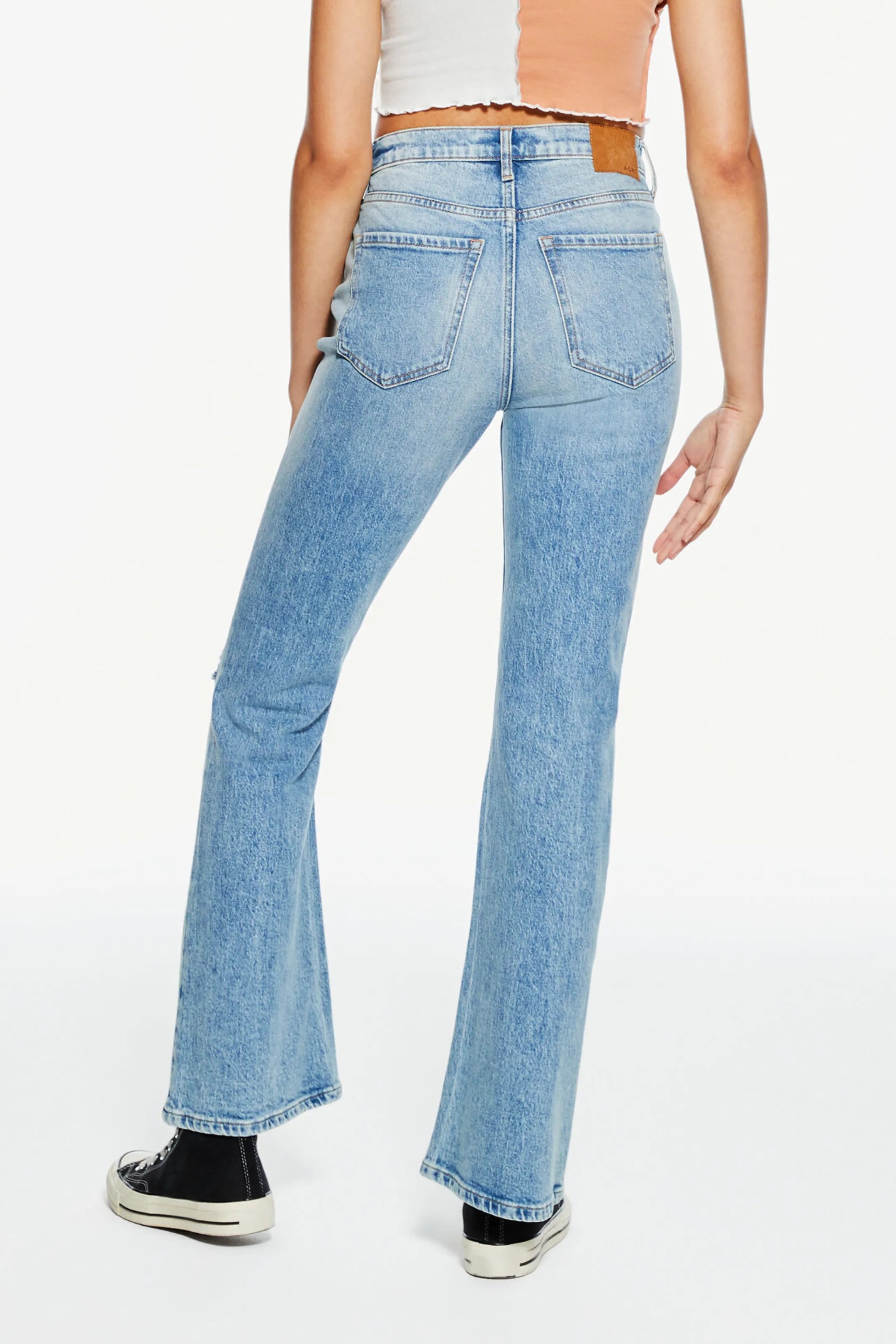 High-Rise Flare Jean