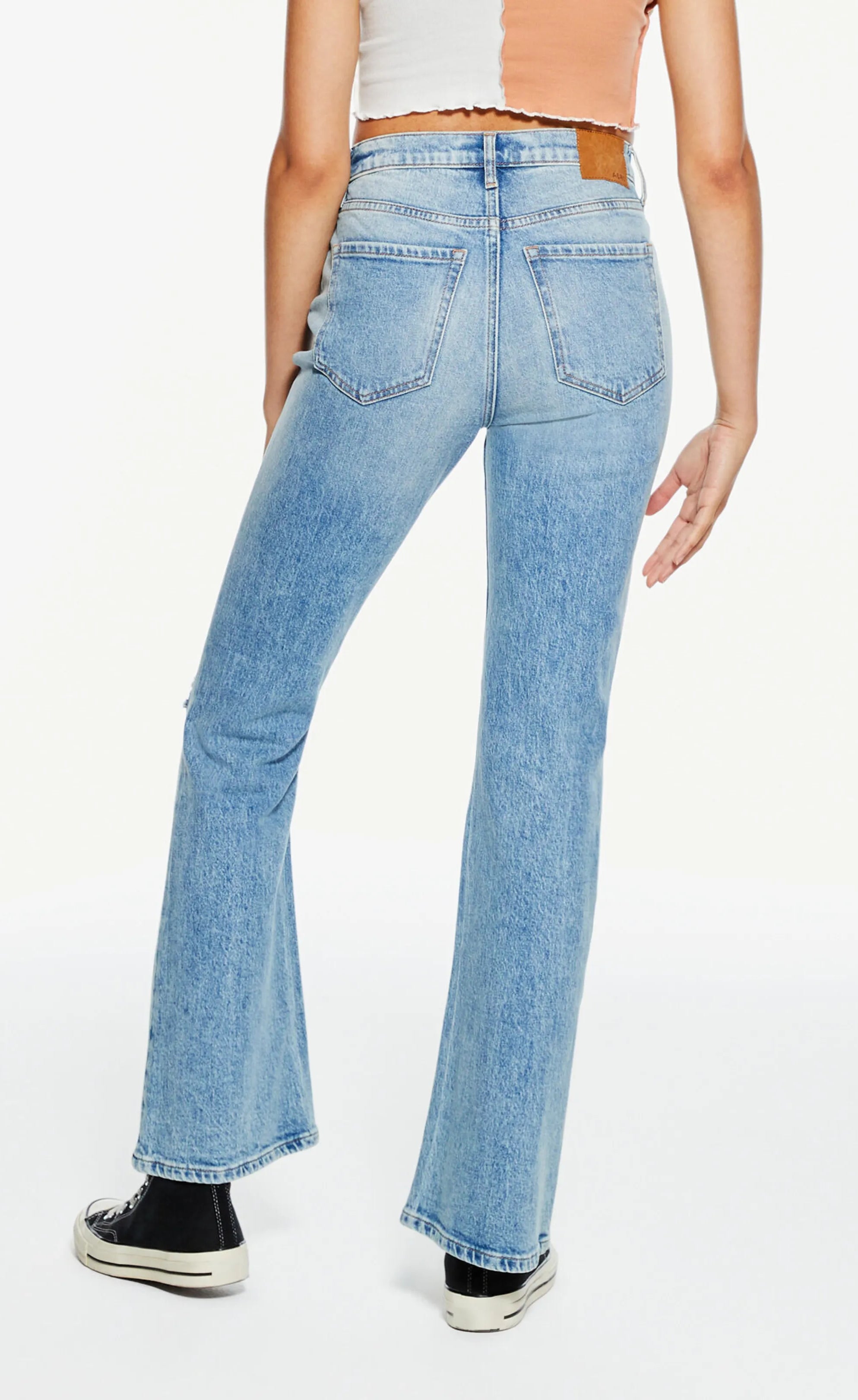 High-Rise Flare Jean