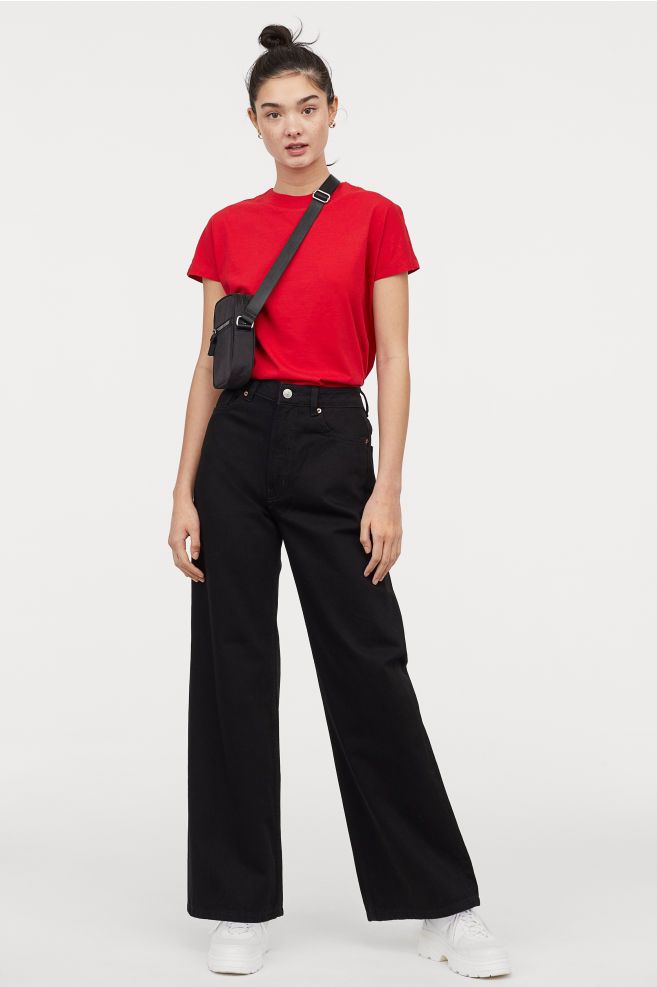 WIDE LEG JEANS