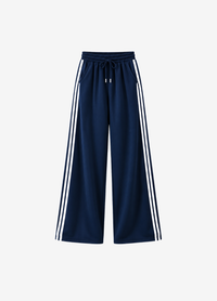 WIDE LEG STRIPE TROUSER