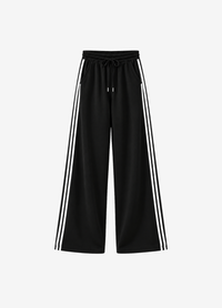 WIDE LEG STRIPE TROUSER
