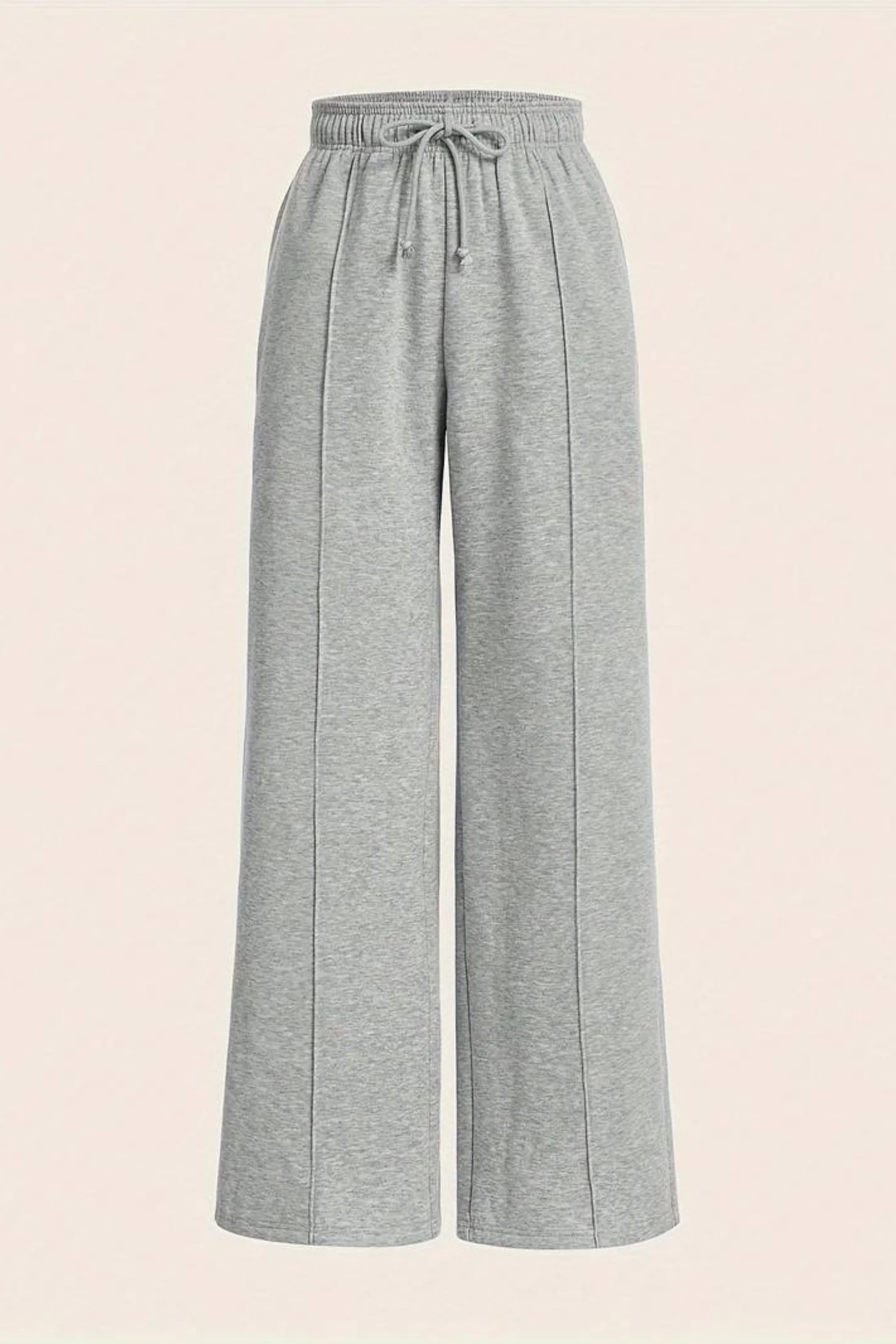 Wide Leg High-Waist Sweatpant