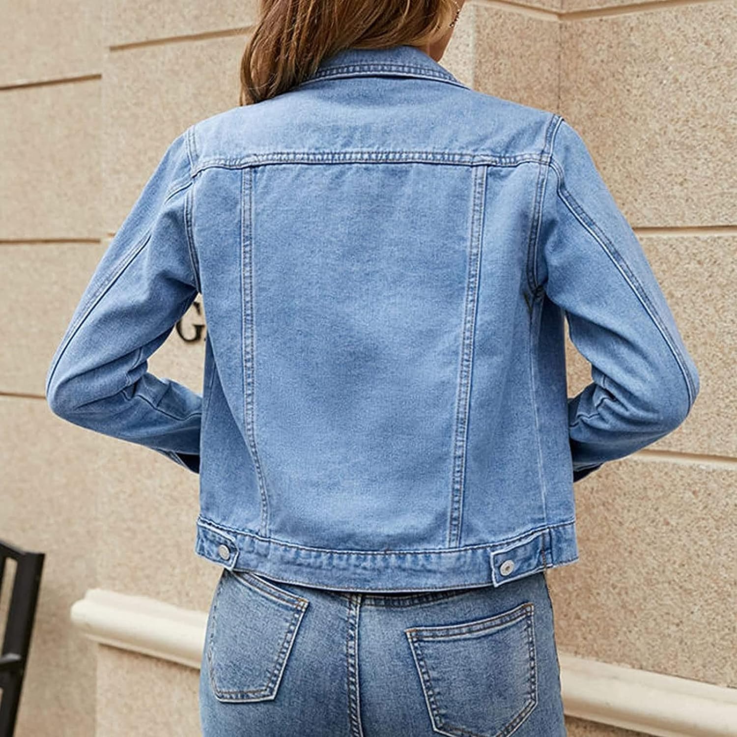 HM BLUE DENIM JACKET