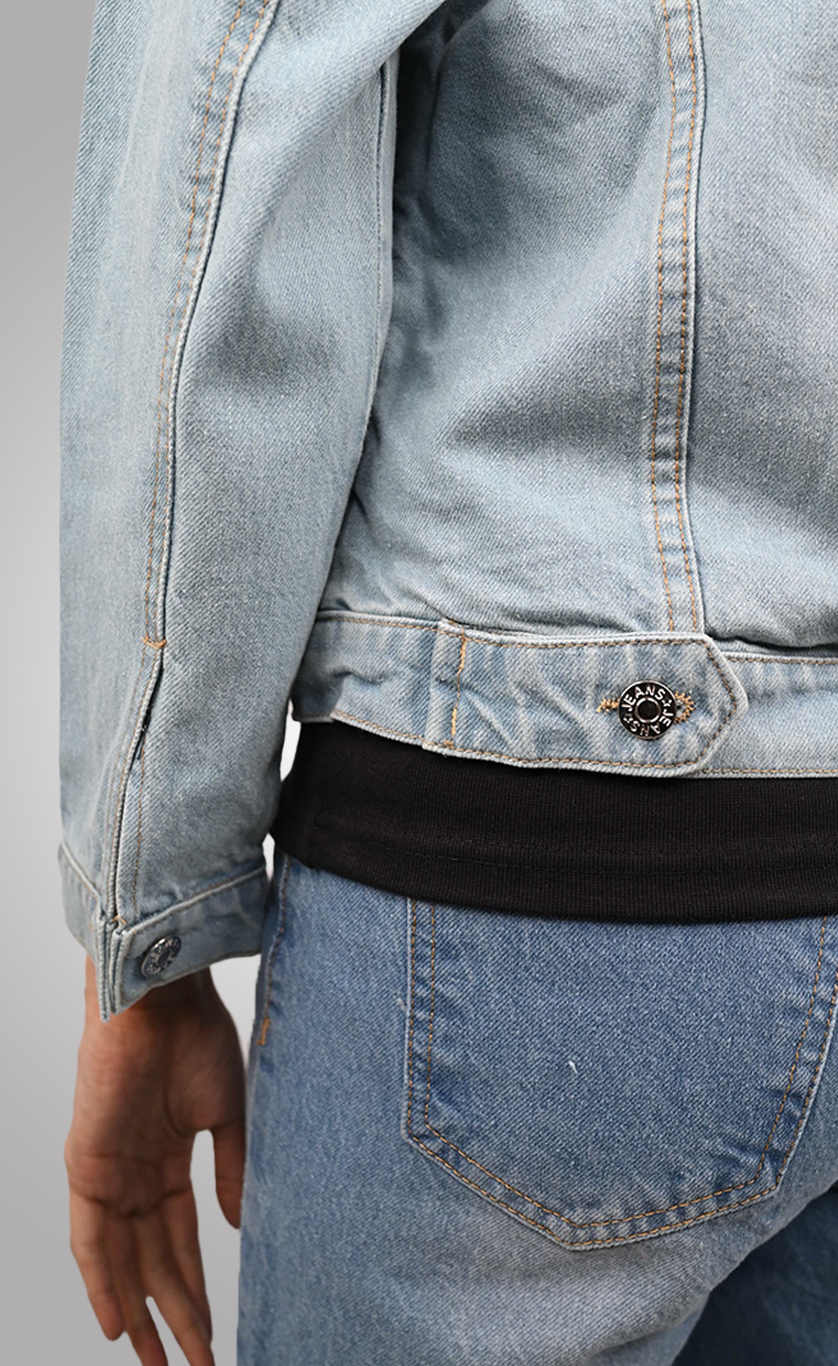 D600 Classic Women's Denim Jacket | Light Blue