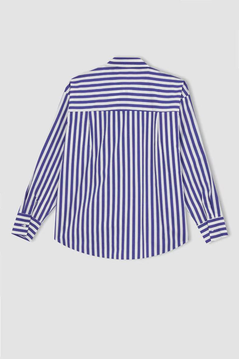 D600 Oversized Stripe Shirt
