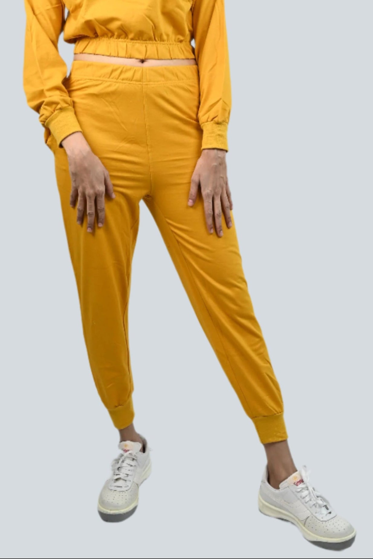 Side Pocket Sweatpant - Yellow