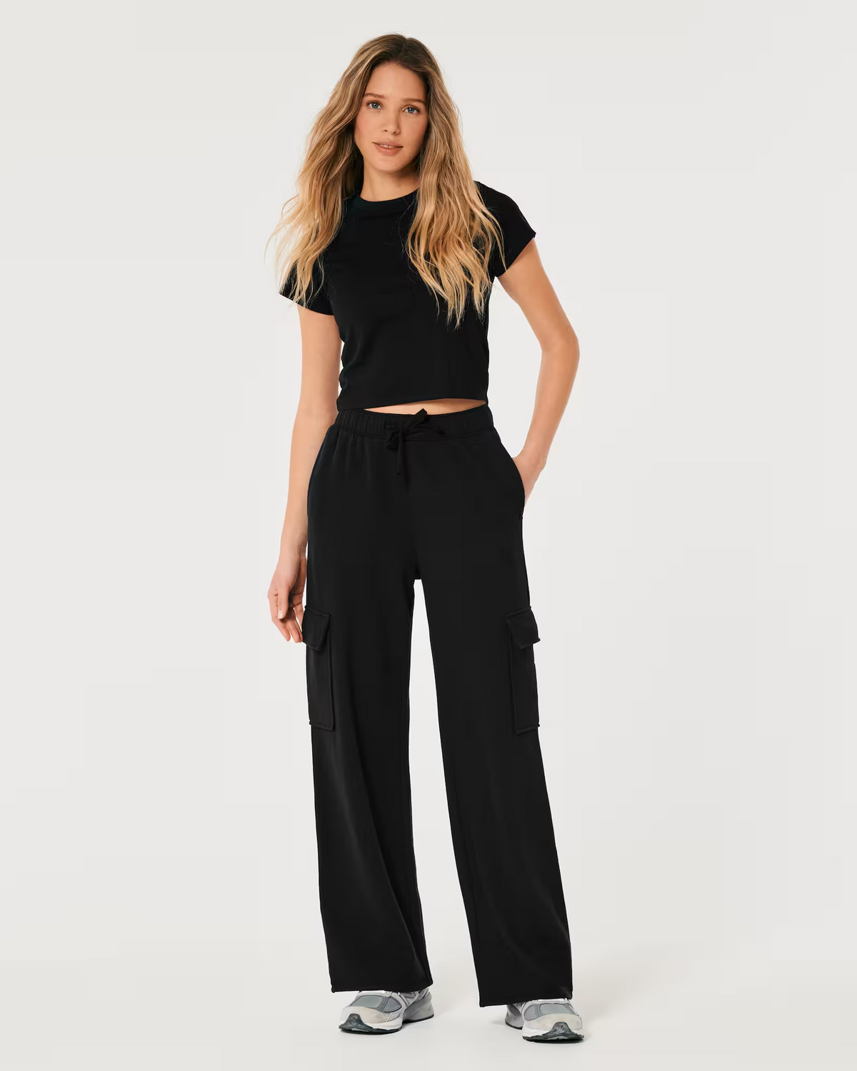 WIDE LEG CARGO TROUSER
