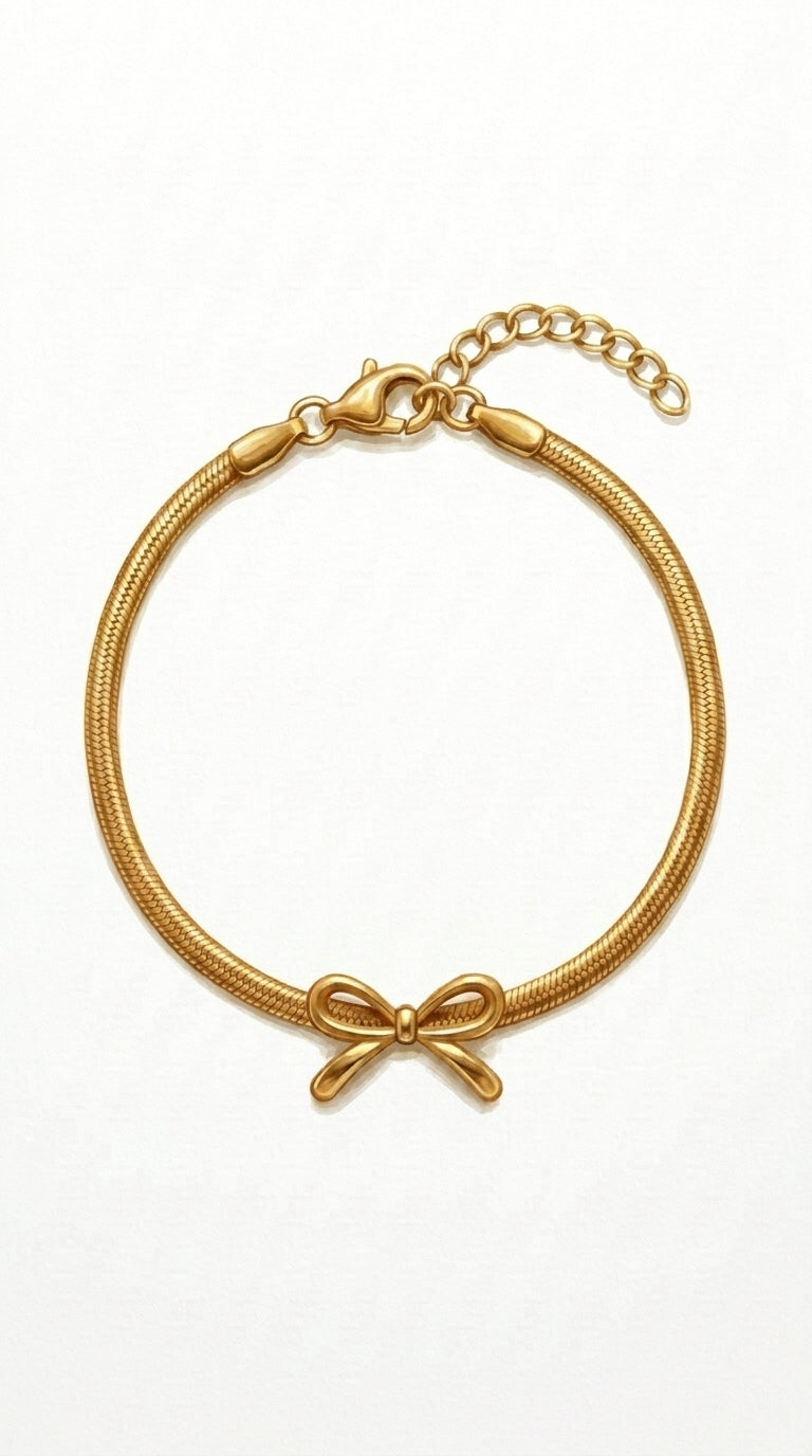 Golden Bow Luxe Bracelet