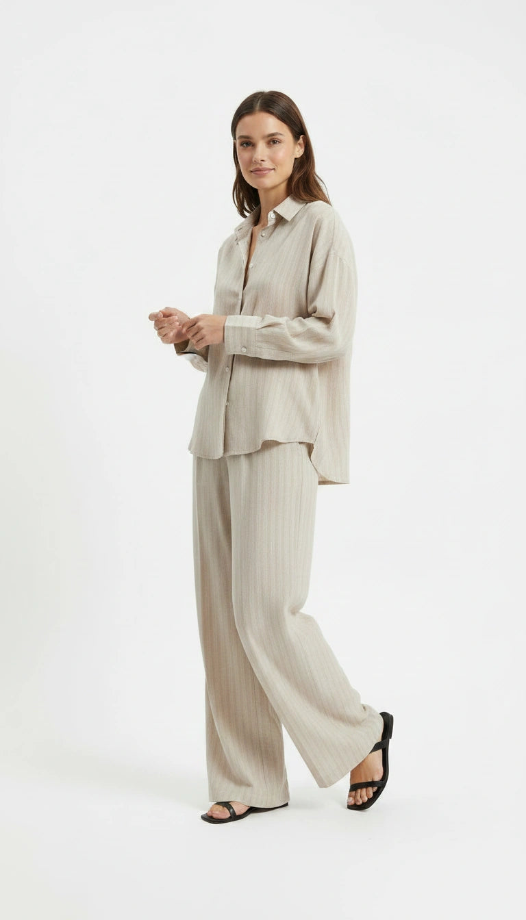 Oversized Textured Co-Ord Set