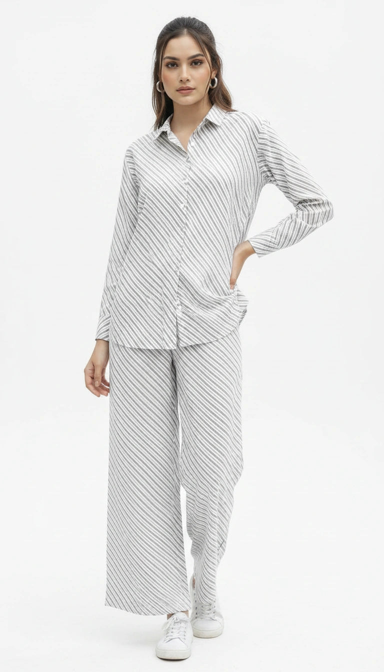 Oversized Textured Co-Ord Set